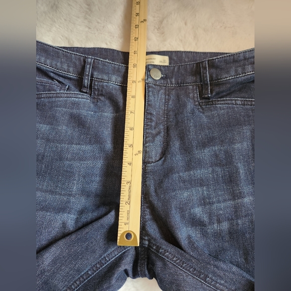 J. Jill Women's Size 10 Smooth Fit Slim Ankle Blue Denim Jeans Stretch - Picture 7 of 9